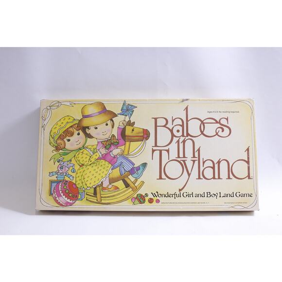 Babes in Toyland, Girl and Boy Land Game, Selchow & Righter Co, Ages 4 to 8 - Picture 1 of 2